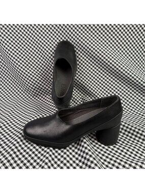 Camper Dames Katie Mary Jane Flat, Zwart 001, 37 EU